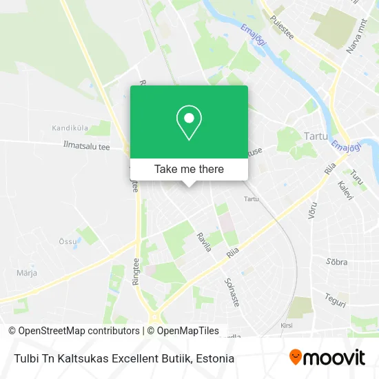 Карта Tulbi Tn Kaltsukas Excellent Butiik