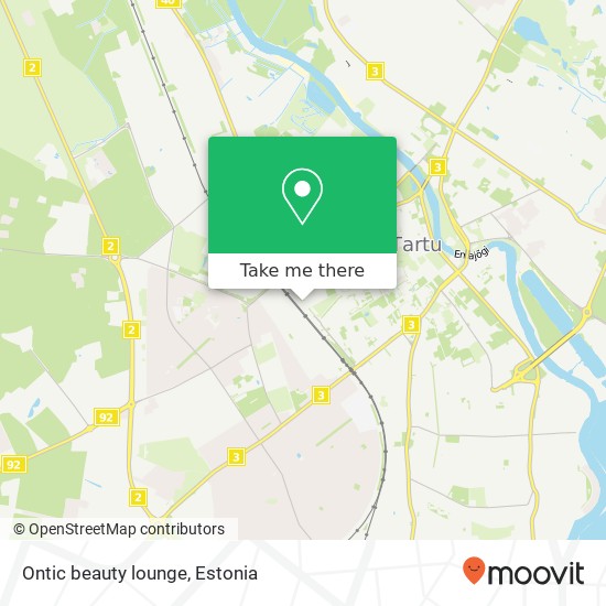 Ontic beauty lounge map