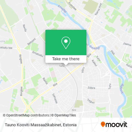 Tauno Kooviti Massaažikabinet map