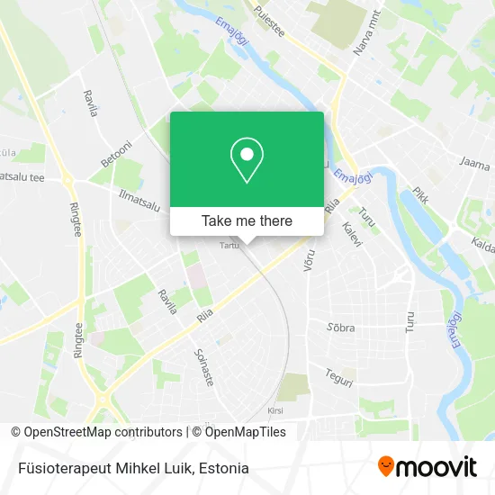 Füsioterapeut Mihkel Luik map