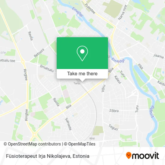 Füsioterapeut Irja Nikolajeva map