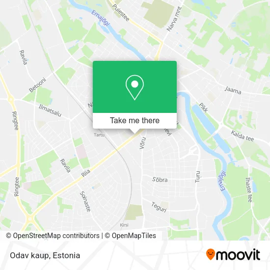 Карта Odav kaup