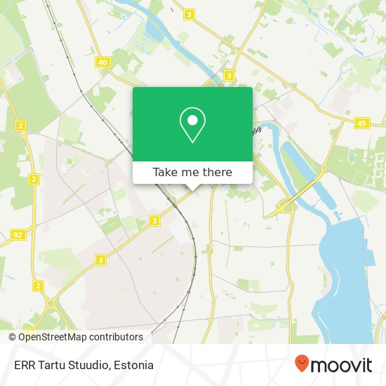 ERR Tartu Stuudio map