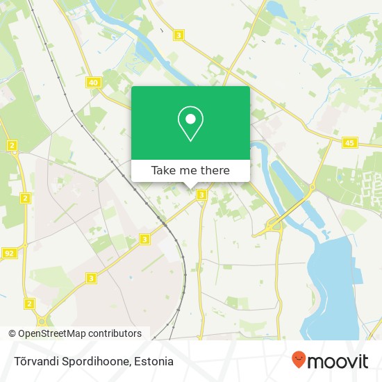 Tõrvandi Spordihoone map