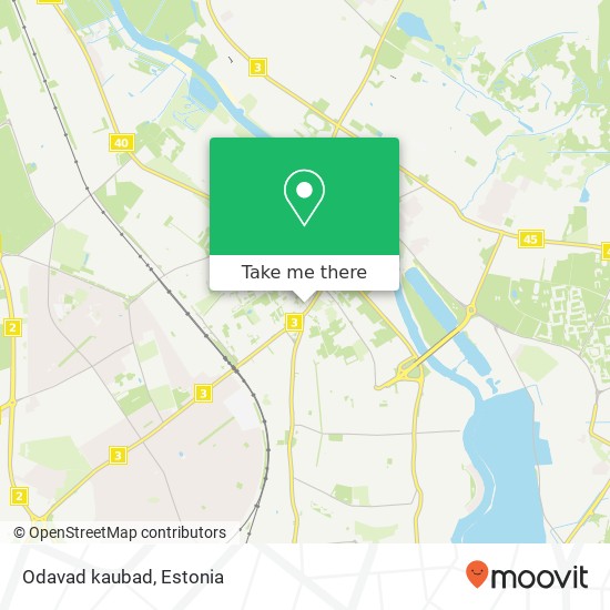 Odavad kaubad map