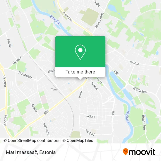 Карта Mati massaaž