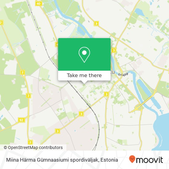 Карта Miina Härma Gümnaasiumi spordiväljak