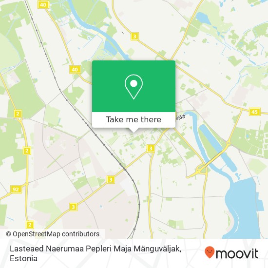 Lasteaed Naerumaa Pepleri Maja Mänguväljak map