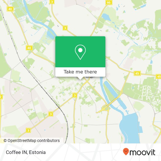 Coffee IN map