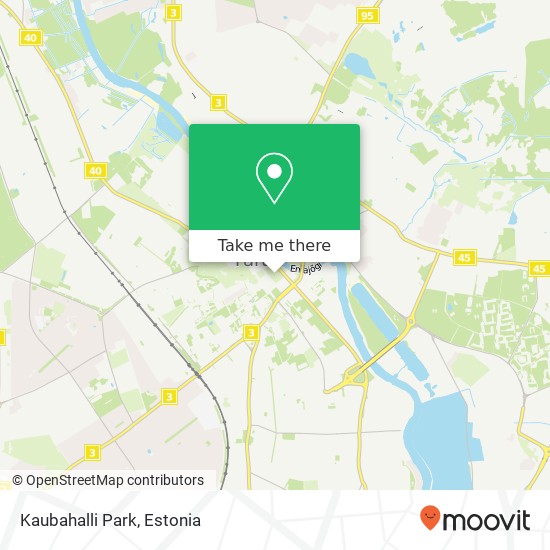 Kaubahalli Park map