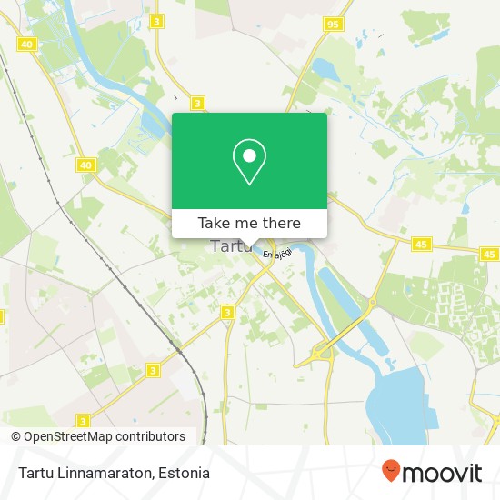 Tartu Linnamaraton map