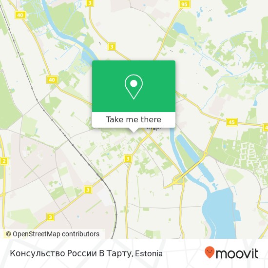 Консульство России В Тарту map