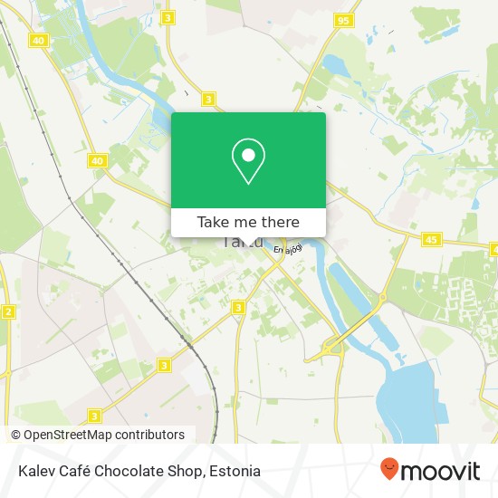 Kalev Café Chocolate Shop map