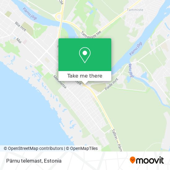 Карта Pärnu telemast