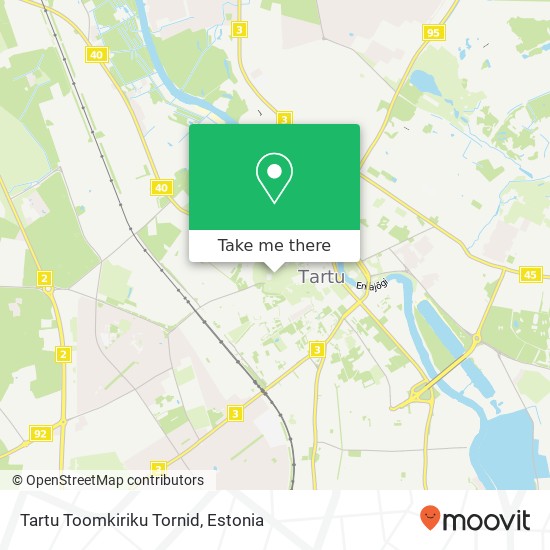 Tartu Toomkiriku Tornid map