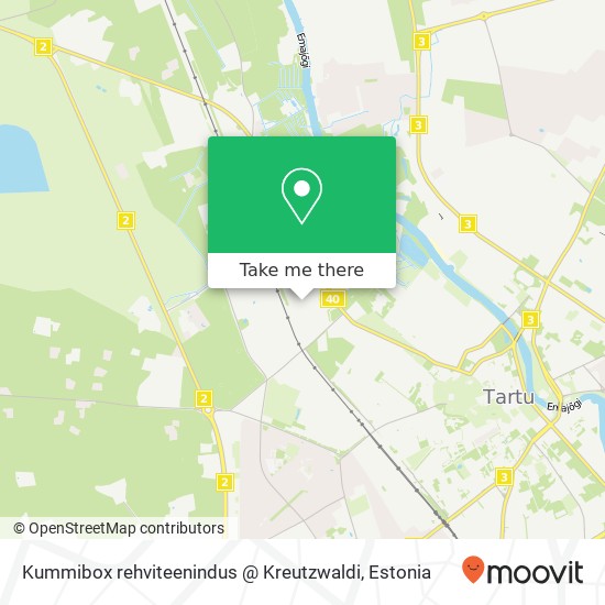 Kummibox rehviteenindus @ Kreutzwaldi map