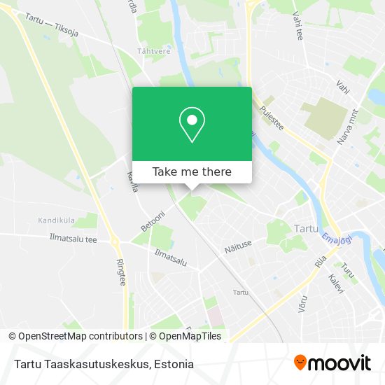 Tartu Taaskasutuskeskus map