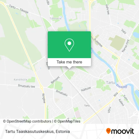 Карта Tartu Taaskasutuskeskus