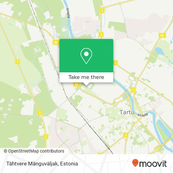 Tähtvere Mänguväljak map