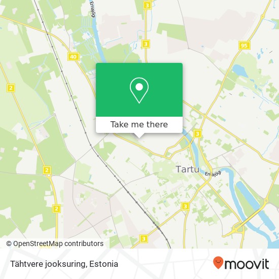 Tähtvere jooksuring map