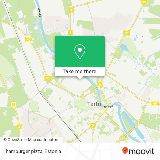hamburger pizza map