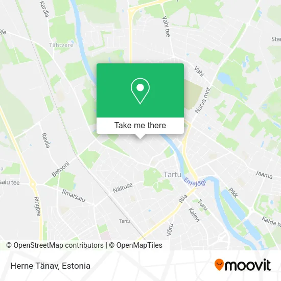 Herne Tänav map