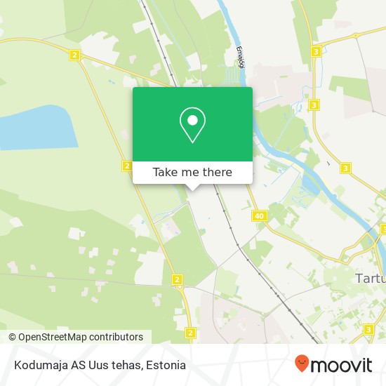 Kodumaja AS Uus tehas map