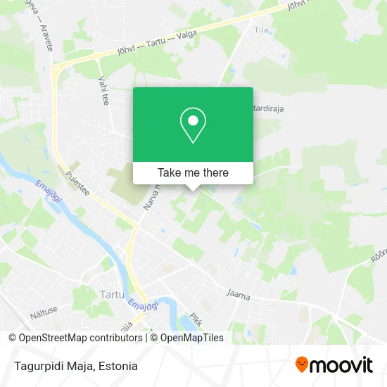 Карта Tagurpidi Maja