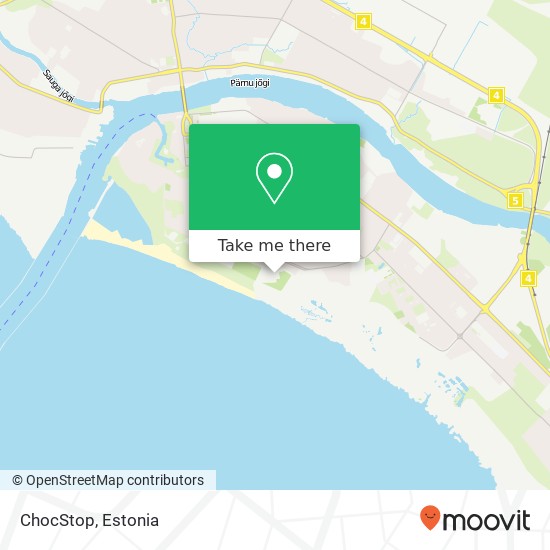 ChocStop map