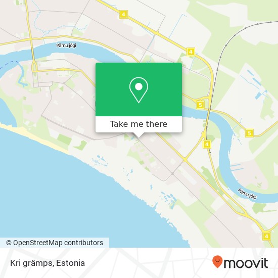 Kri grämps map