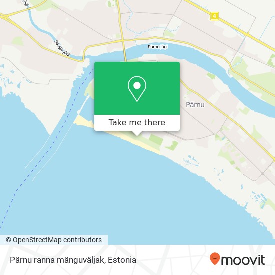 Карта Pärnu ranna mänguväljak