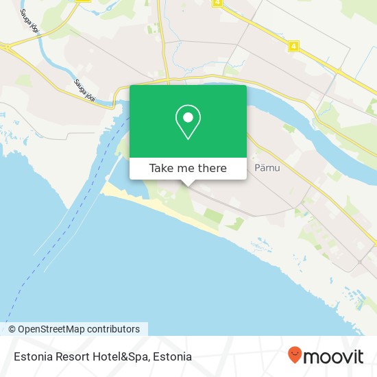 Карта Estonia Resort Hotel&Spa
