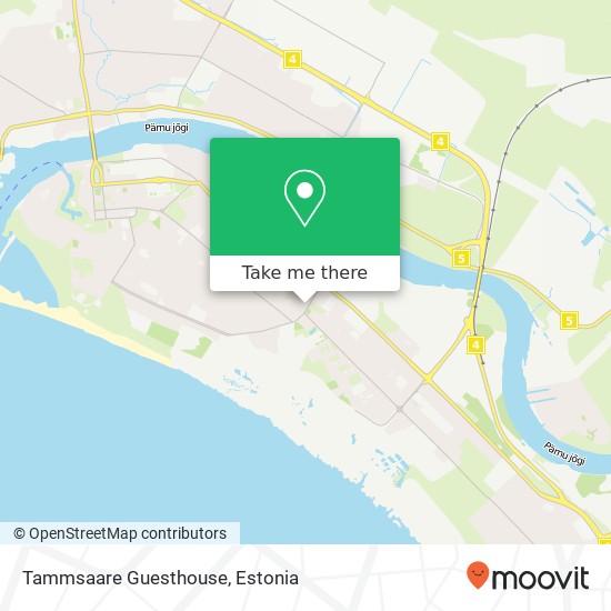 Tammsaare Guesthouse map