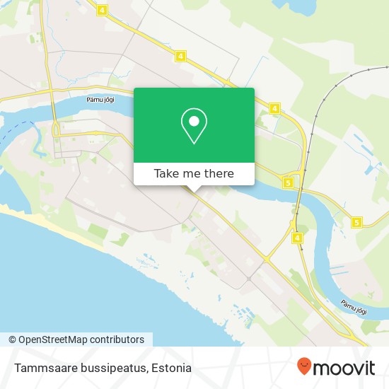 Карта Tammsaare bussipeatus