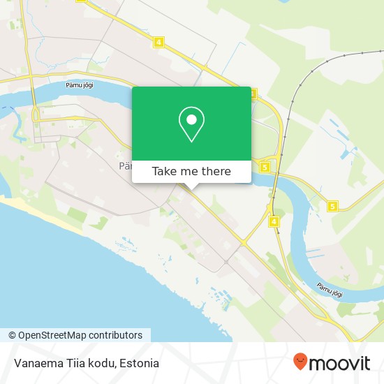 Vanaema Tiia kodu map