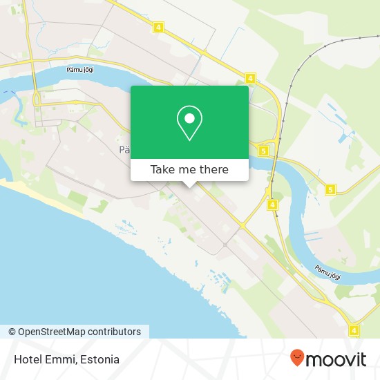 Hotel Emmi map