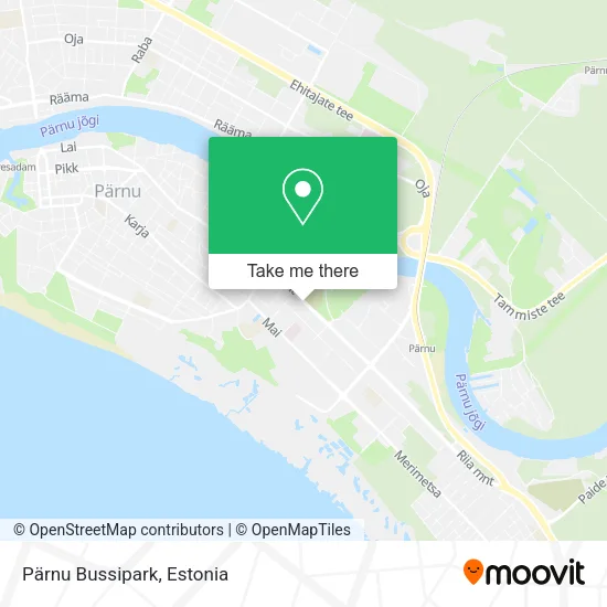 Карта Pärnu Bussipark