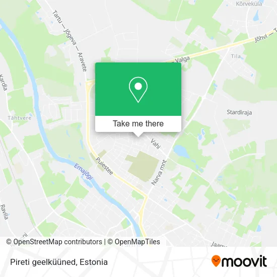Pireti geelküüned map