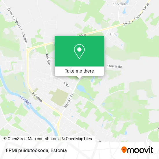 Карта ERMi puidutöökoda