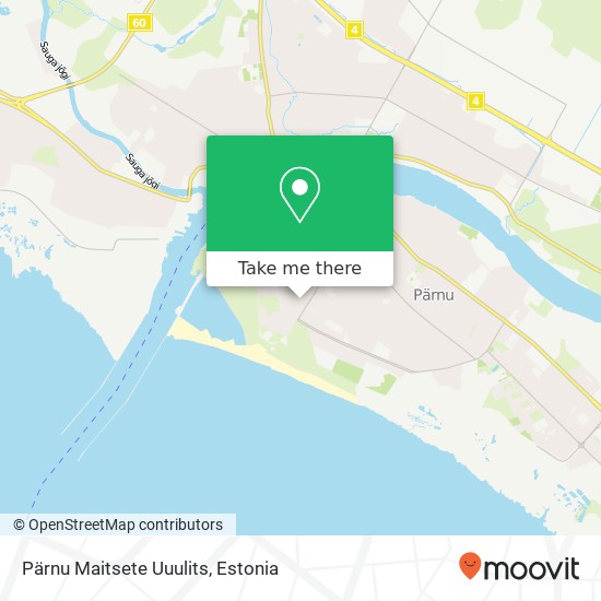 Pärnu Maitsete Uuulits map