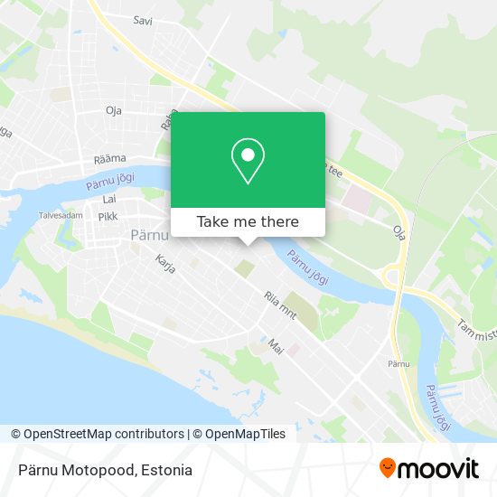 Pärnu Motopood map