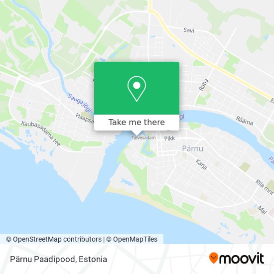 Pärnu Paadipood map