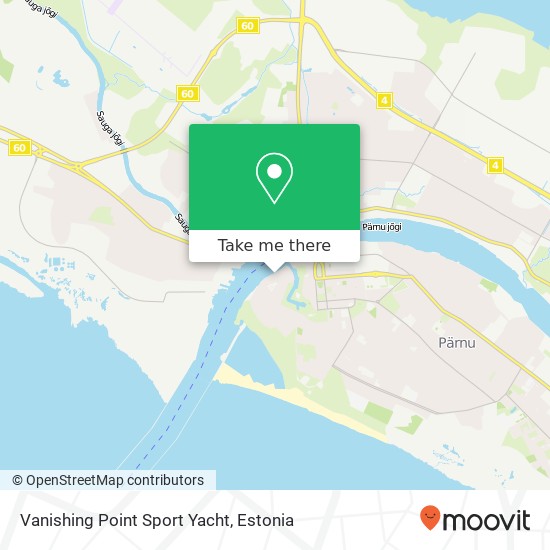 Vanishing Point Sport Yacht map