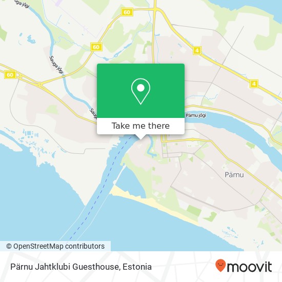 Карта Pärnu Jahtklubi Guesthouse
