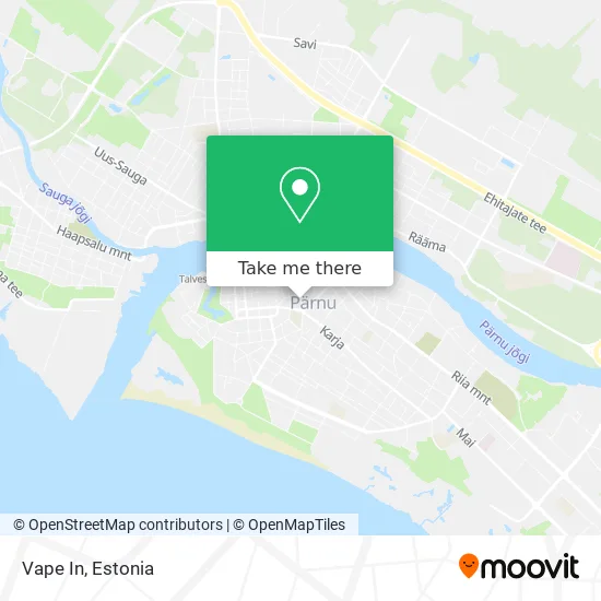 Карта Vape In