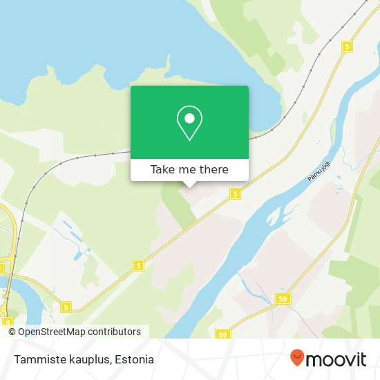 Tammiste kauplus map