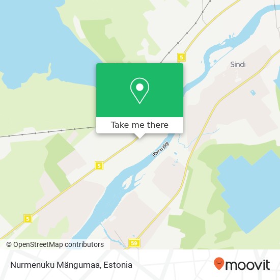 Nurmenuku Mängumaa map