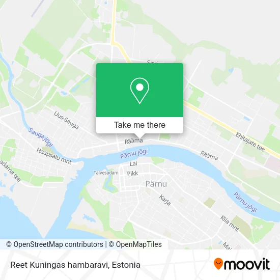 Карта Reet Kuningas hambaravi