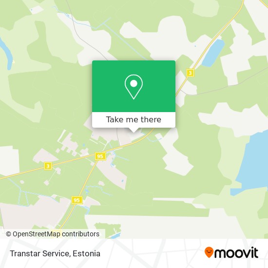 Transtar Service map