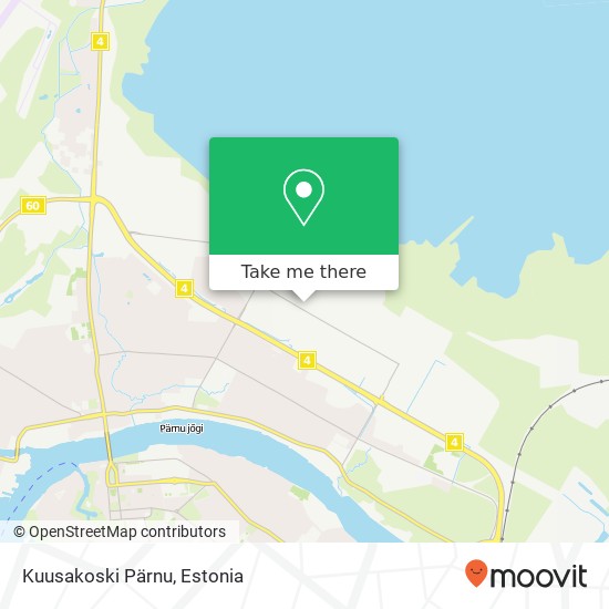 Kuusakoski Pärnu map